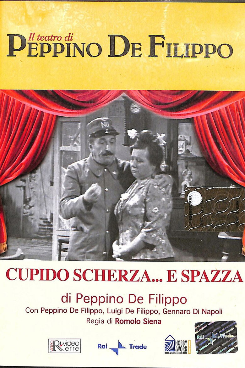 Cupido scherza... e spazza poster background