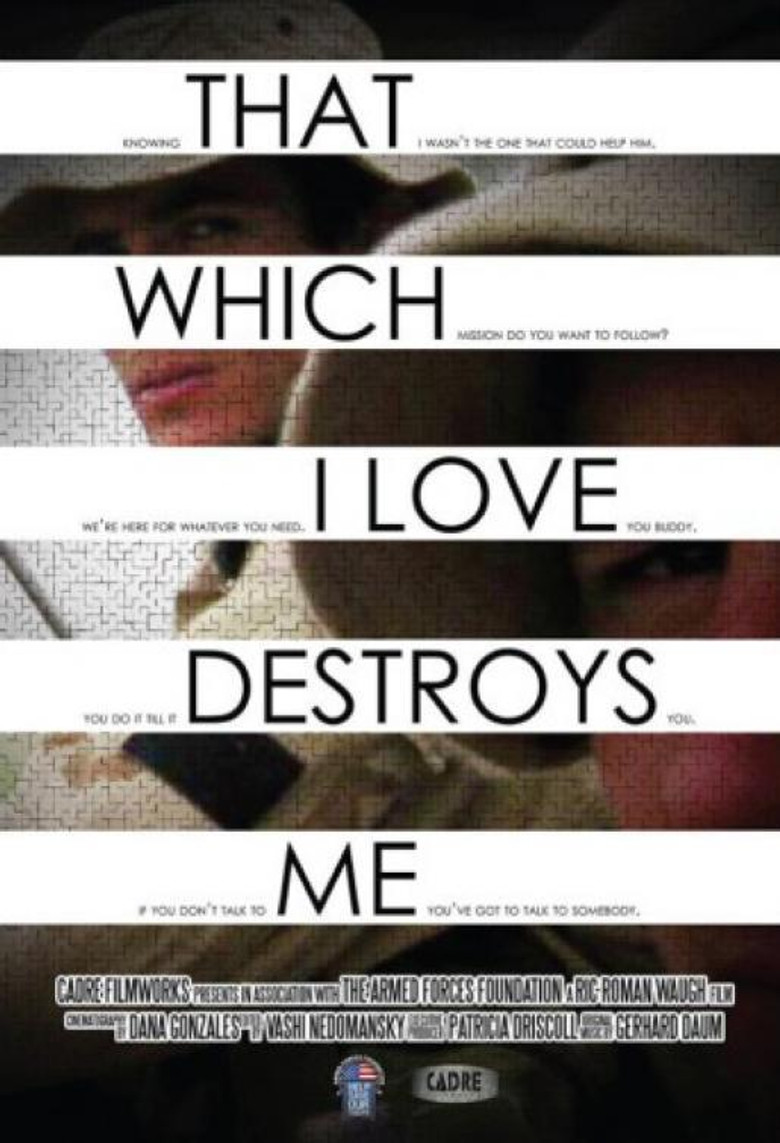 That Which I Love Destroys Me poster background