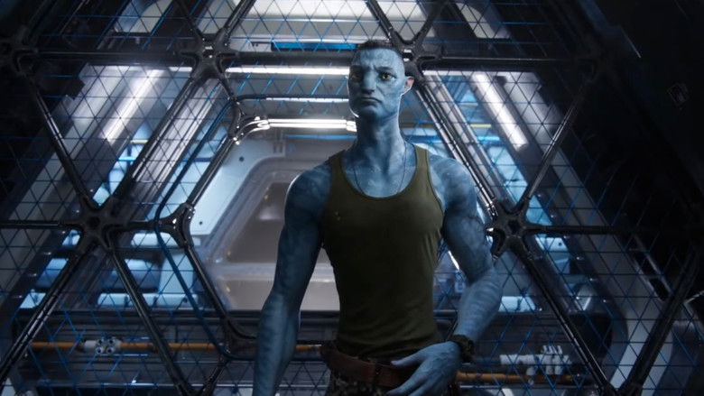 A tense moment of survival in the deep water