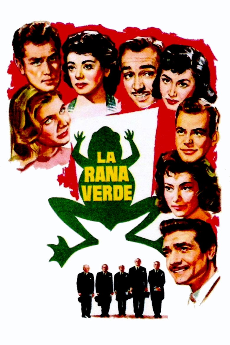 La Rana Verde poster background