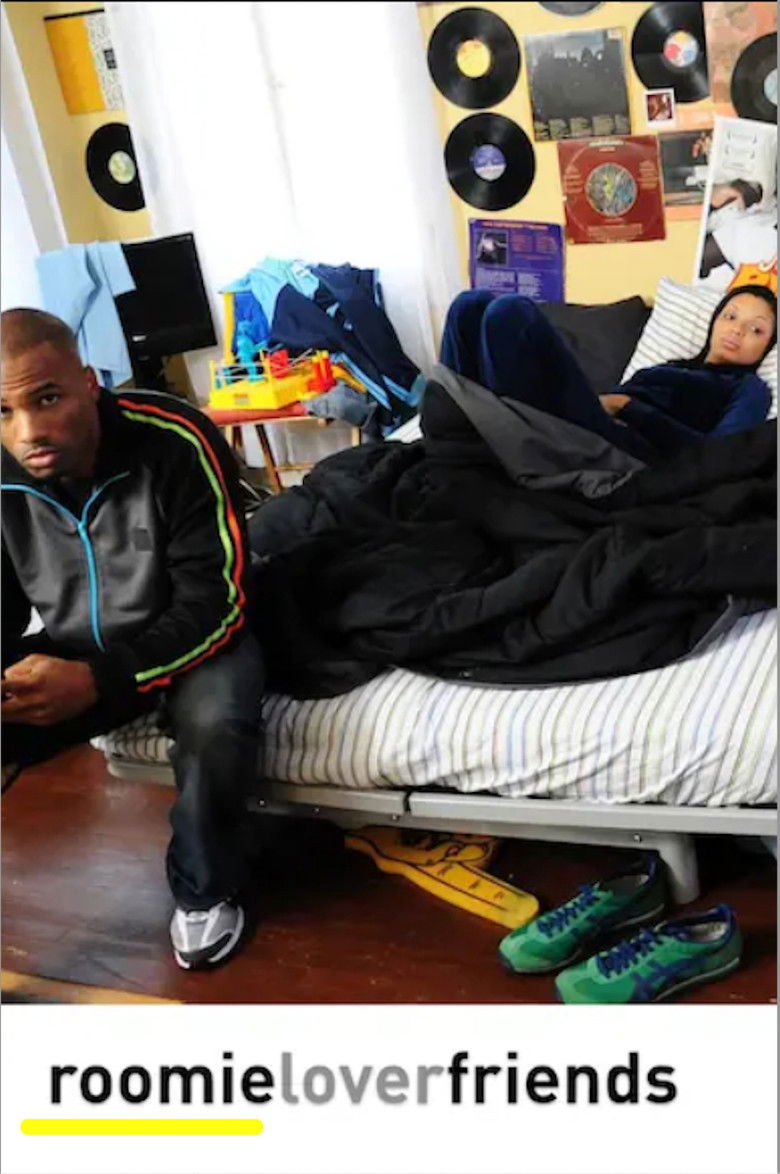 Roomieloverfriends poster background