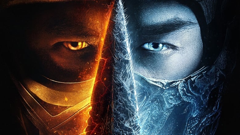 Scorpion and Sub-Zero face off in the snowy forest