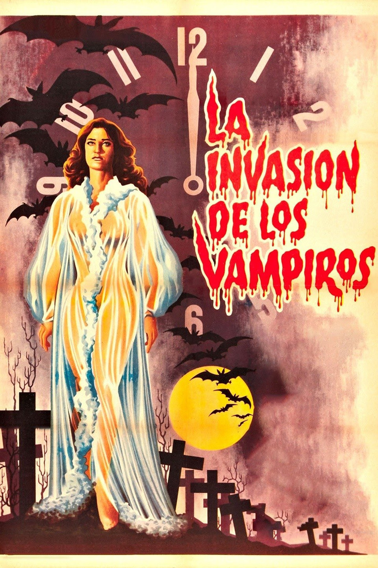 The Invasion of the Vampires poster background