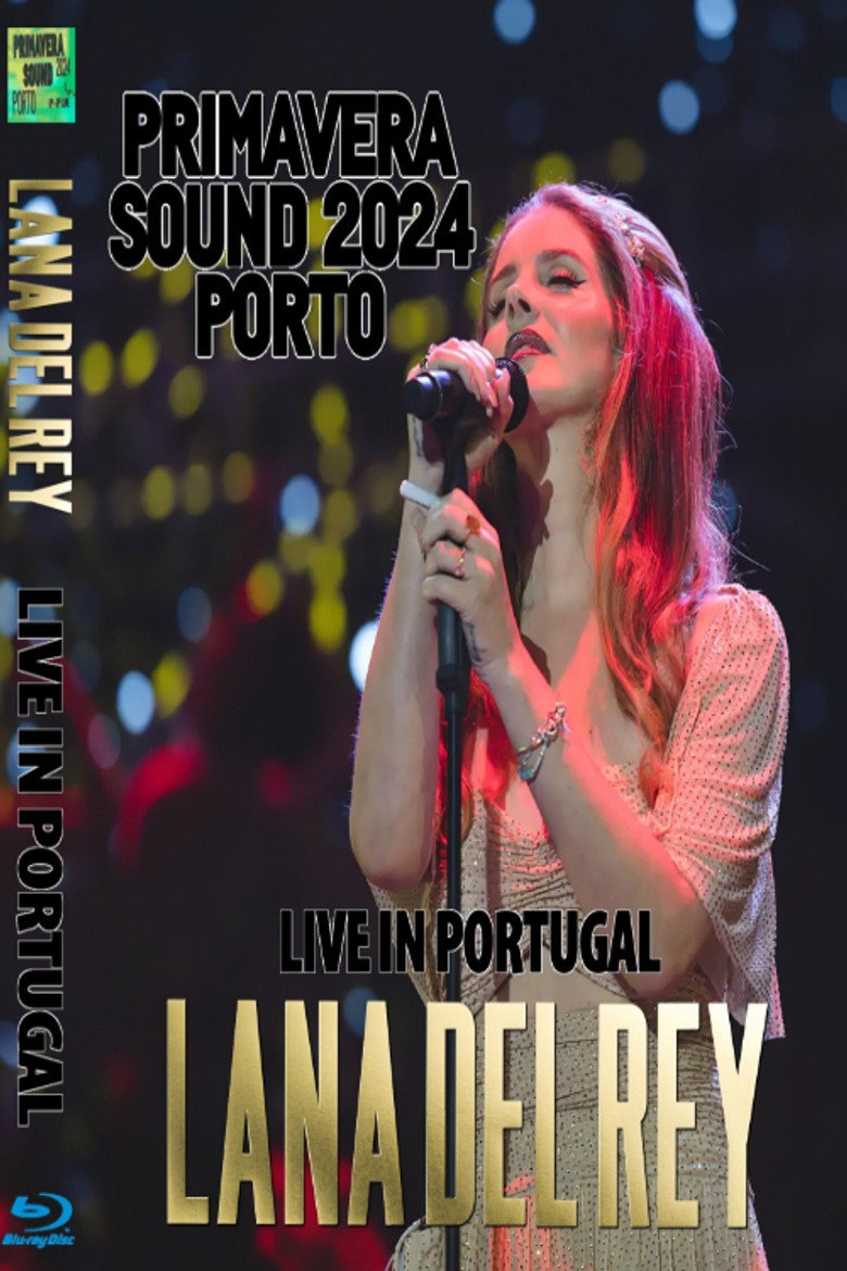 Lana Del Rey: live at Primavera Sound Porto poster background