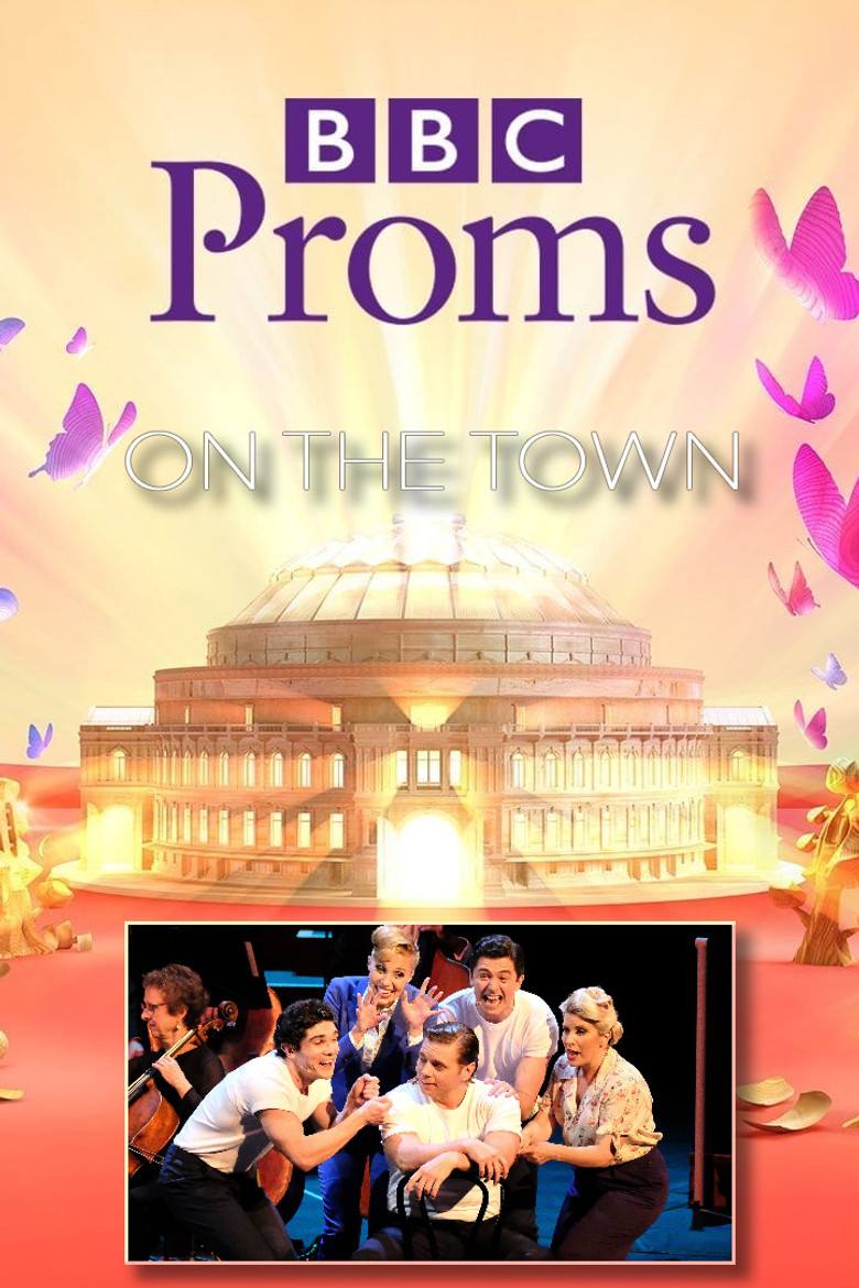 BBC Proms: Bernstein's On the Town poster background