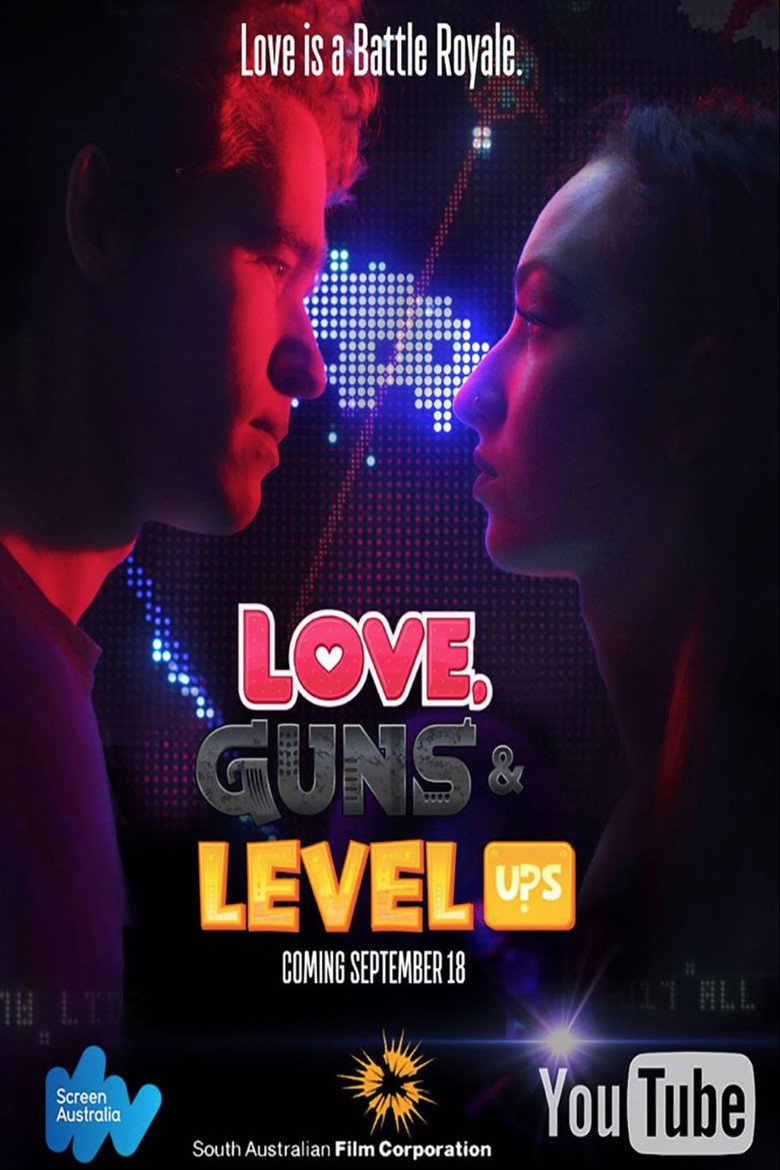 Love, Guns & Level Ups poster background