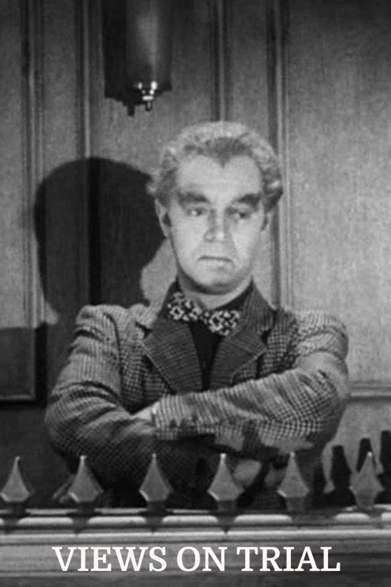 Views on Trial poster background