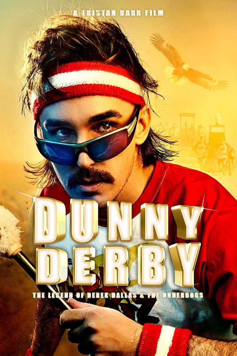 Dunny Derby: The Legend of Derek Dallas & The Underbogs poster background