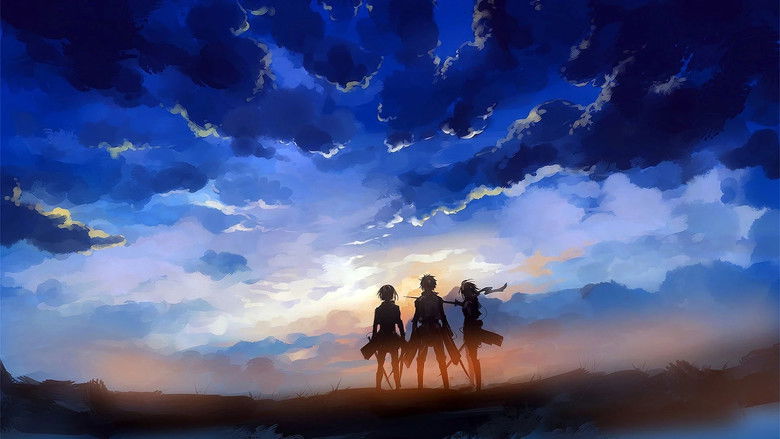 Soldiers soaring through the air using 3D Maneuver Gear