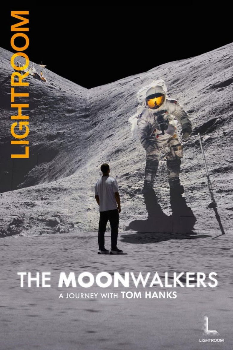 The Moonwalkers: A Journey with Tom Hanks poster background
