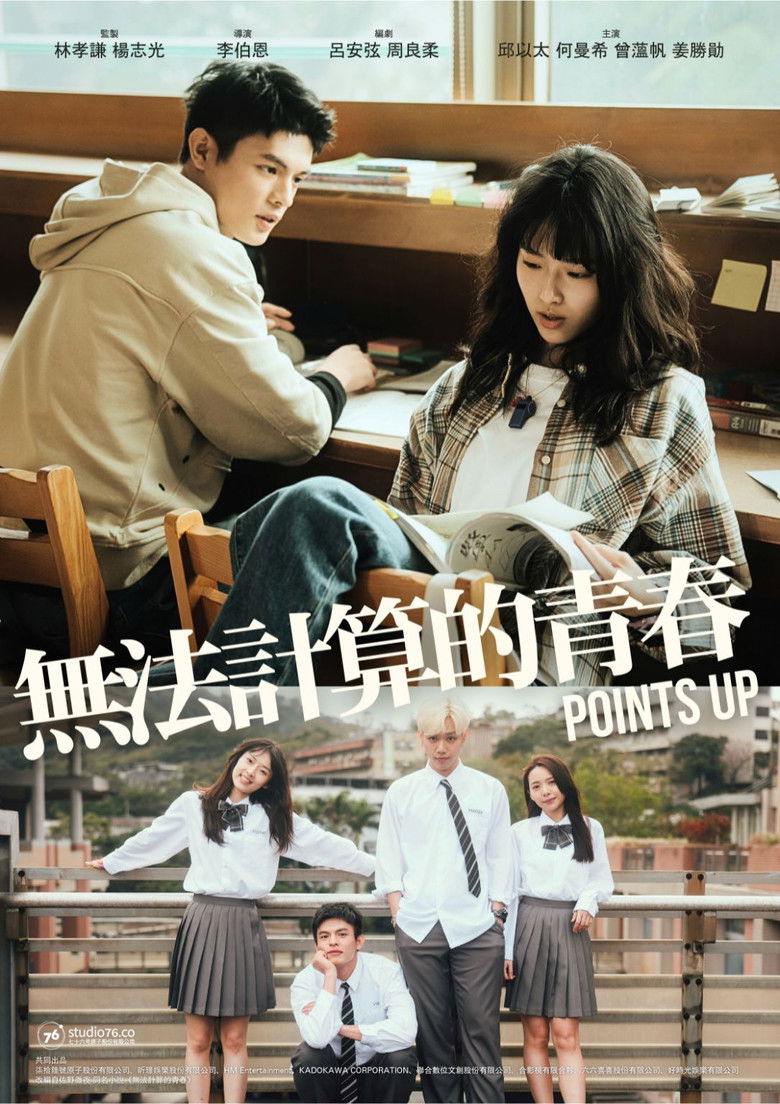 Points Up poster background