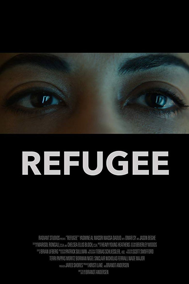 Refugee poster background