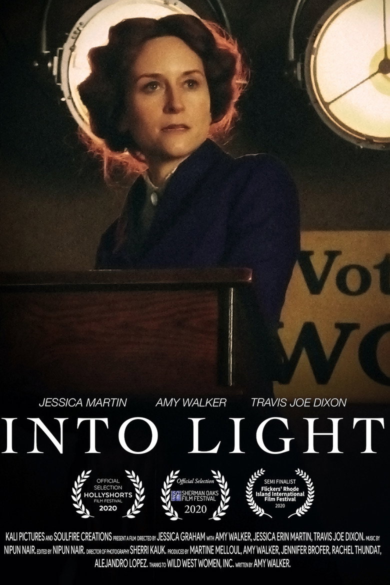 Into Light poster background