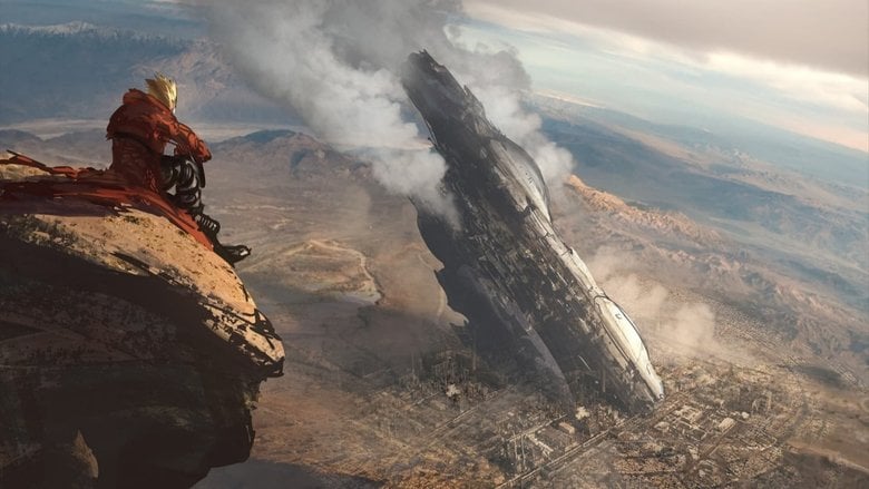 A dusty frontier town