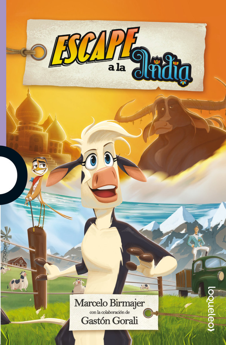 Escape to India poster background