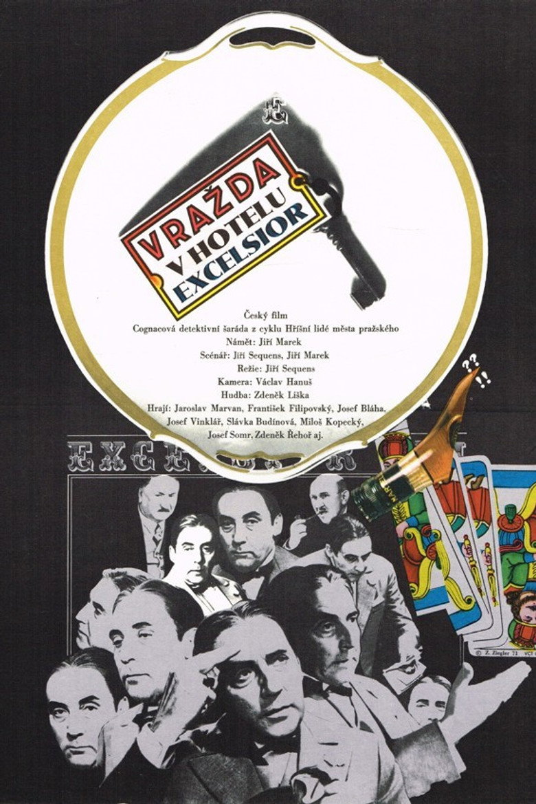 Murder in the Excelsior Hotel poster background