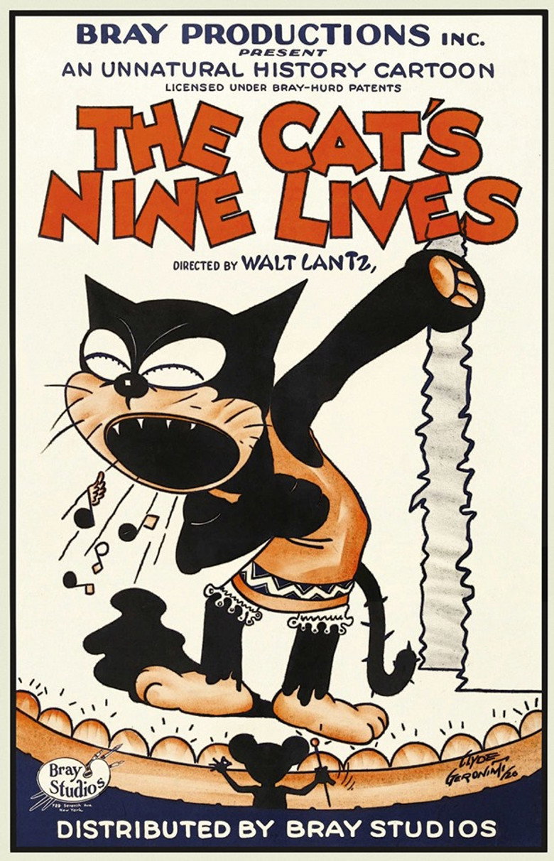 The Cat's Nine Lives poster background