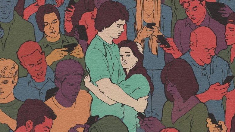 A mother closely monitoring her daughter's laptop screen