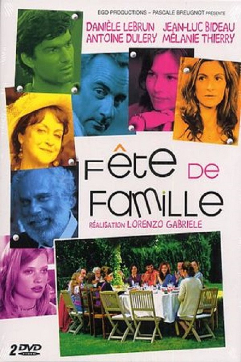 Fête de famille poster background