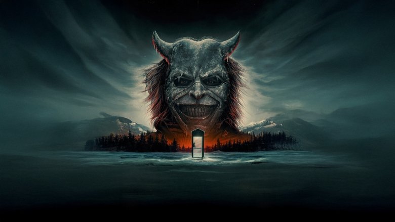 A snowy mountain landscape