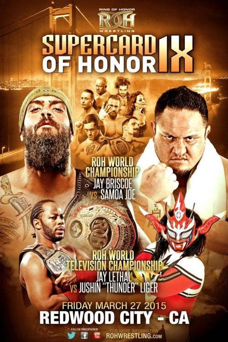 ROH: Supercard of Honor IX poster background