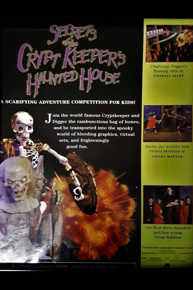 Secrets of the Cryptkeeper's Haunted House poster background