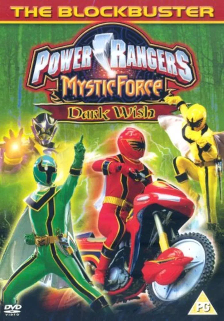 Power Rangers Mystic Force: Dark Wish poster background