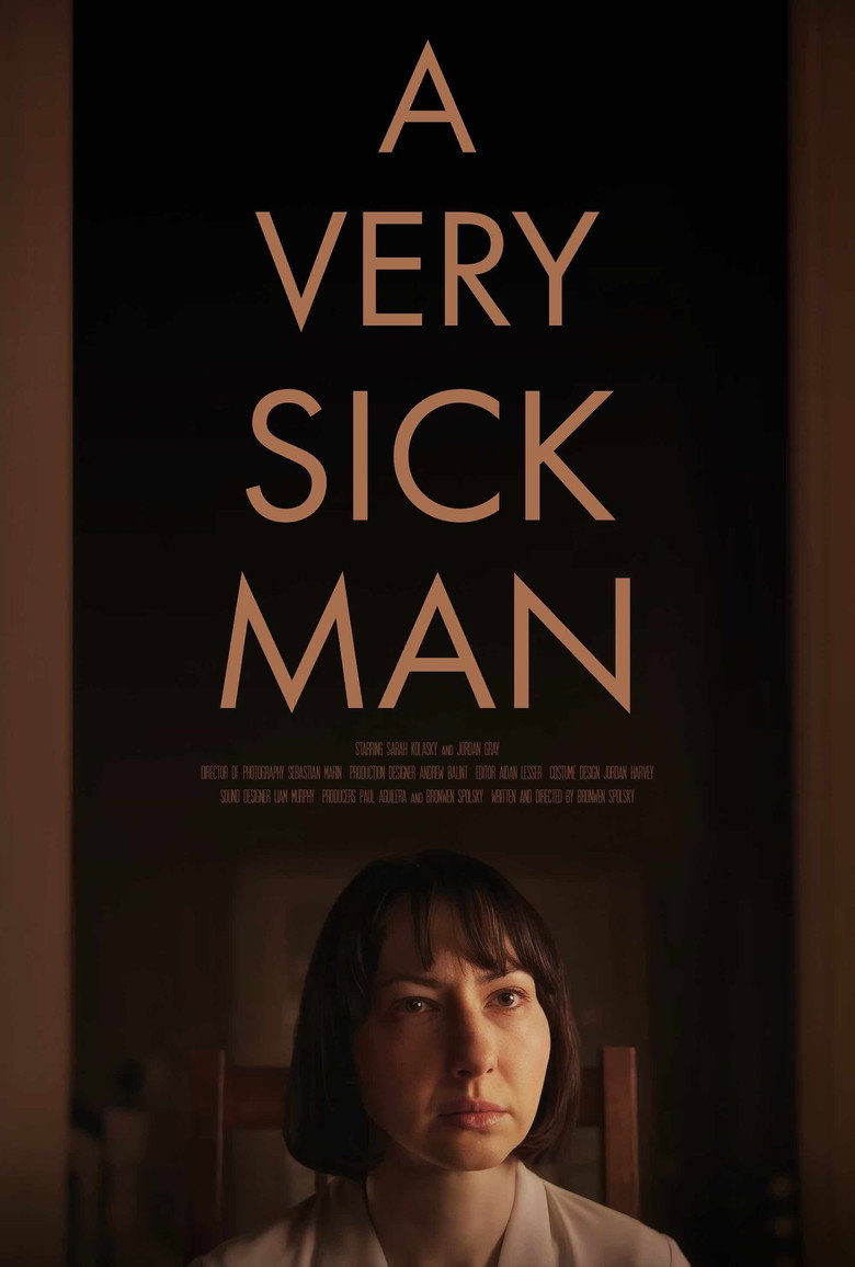 A Very Sick Man poster background