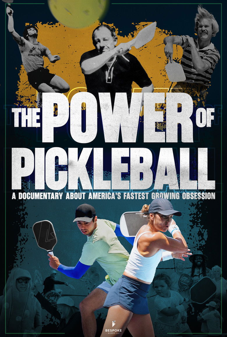 The Power of Pickleball poster background