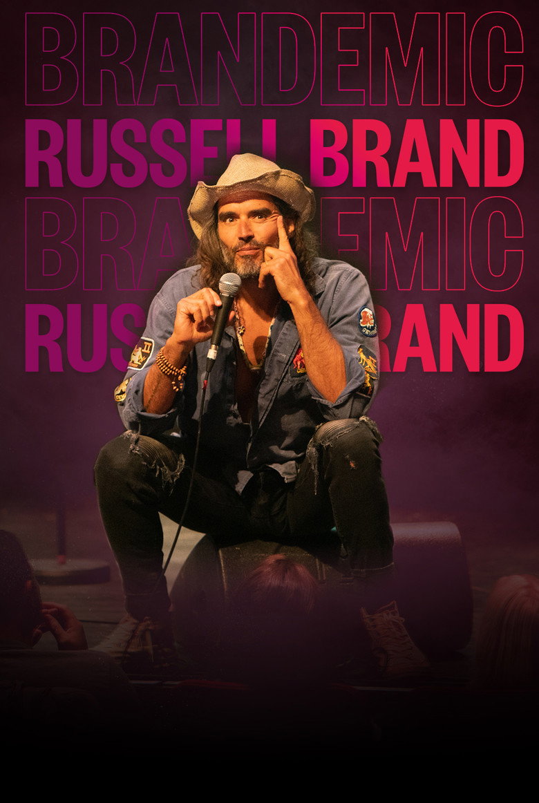 Russell Brand: Brandemic poster background