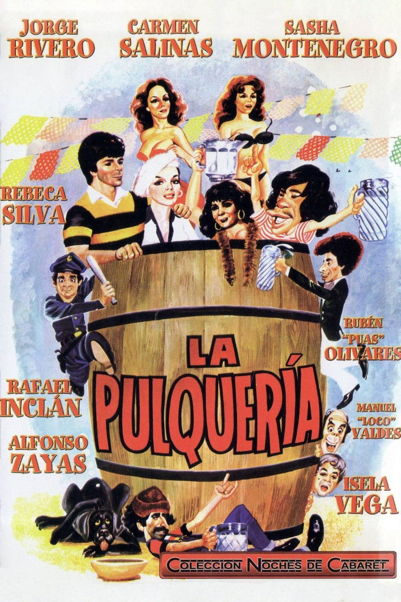 La pulquería poster background