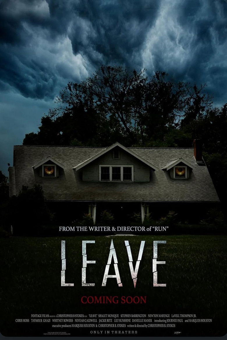 Leave poster background