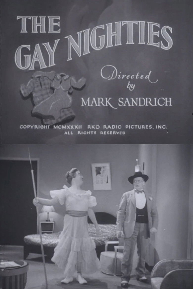The Gay Nighties poster background