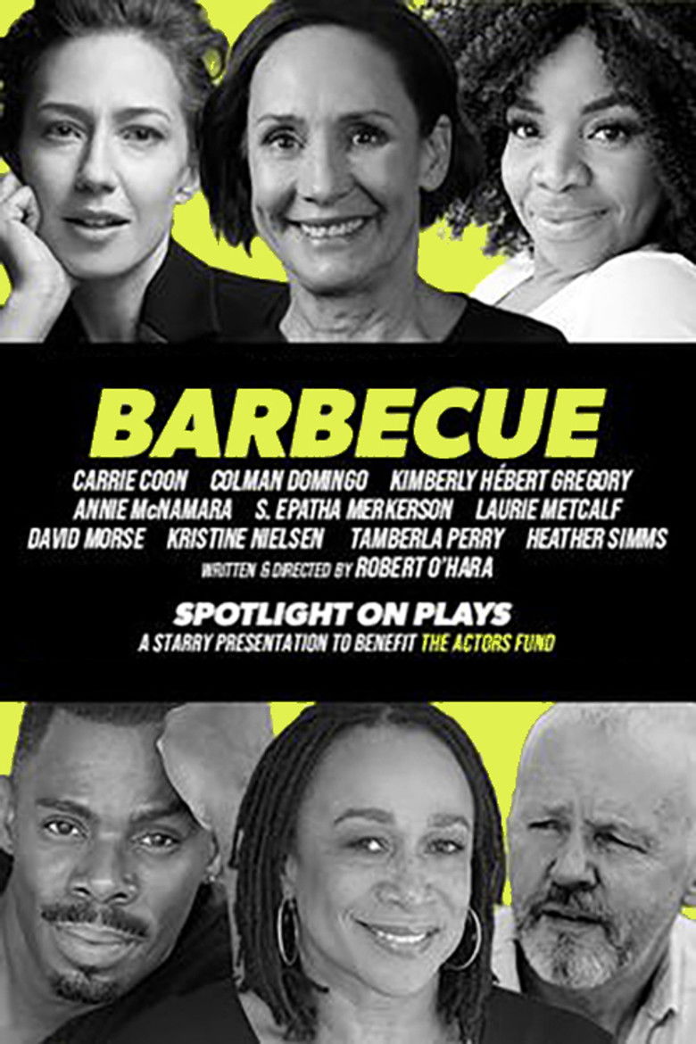 Barbecue poster background