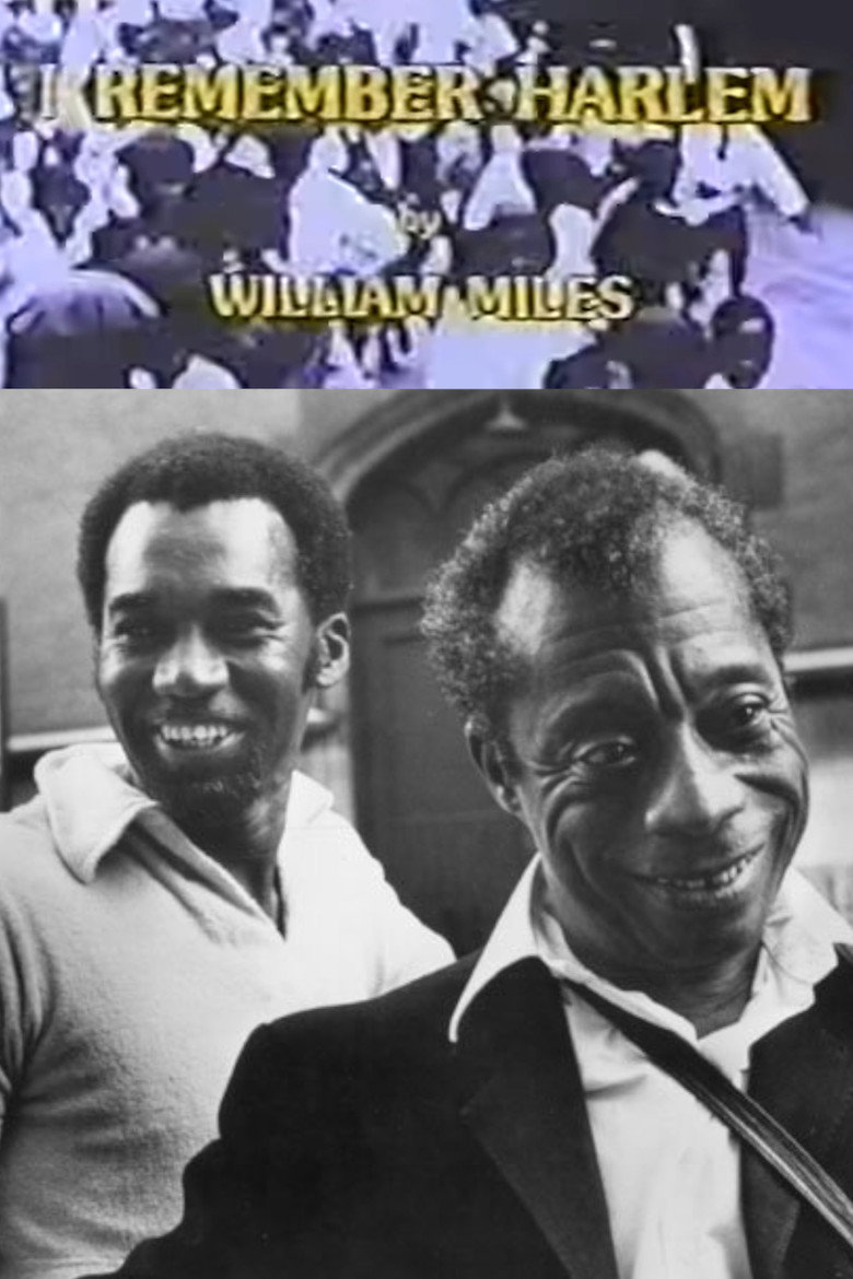 I Remember Harlem poster background