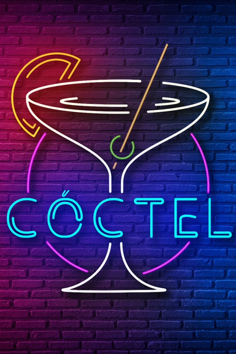 Cóctel poster background