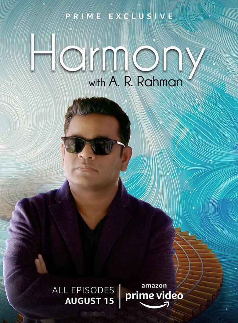 Harmony with A. R. Rahman poster background