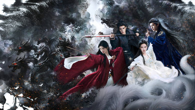 The intricate, shadow-drenched market of Ningcheng City