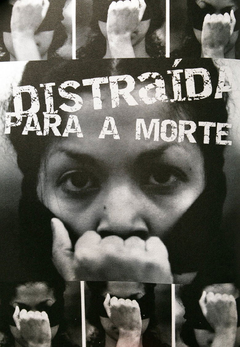 Distraída para a Morte poster background