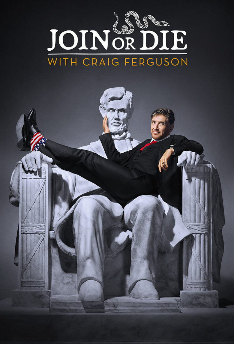 Join or Die with Craig Ferguson poster background