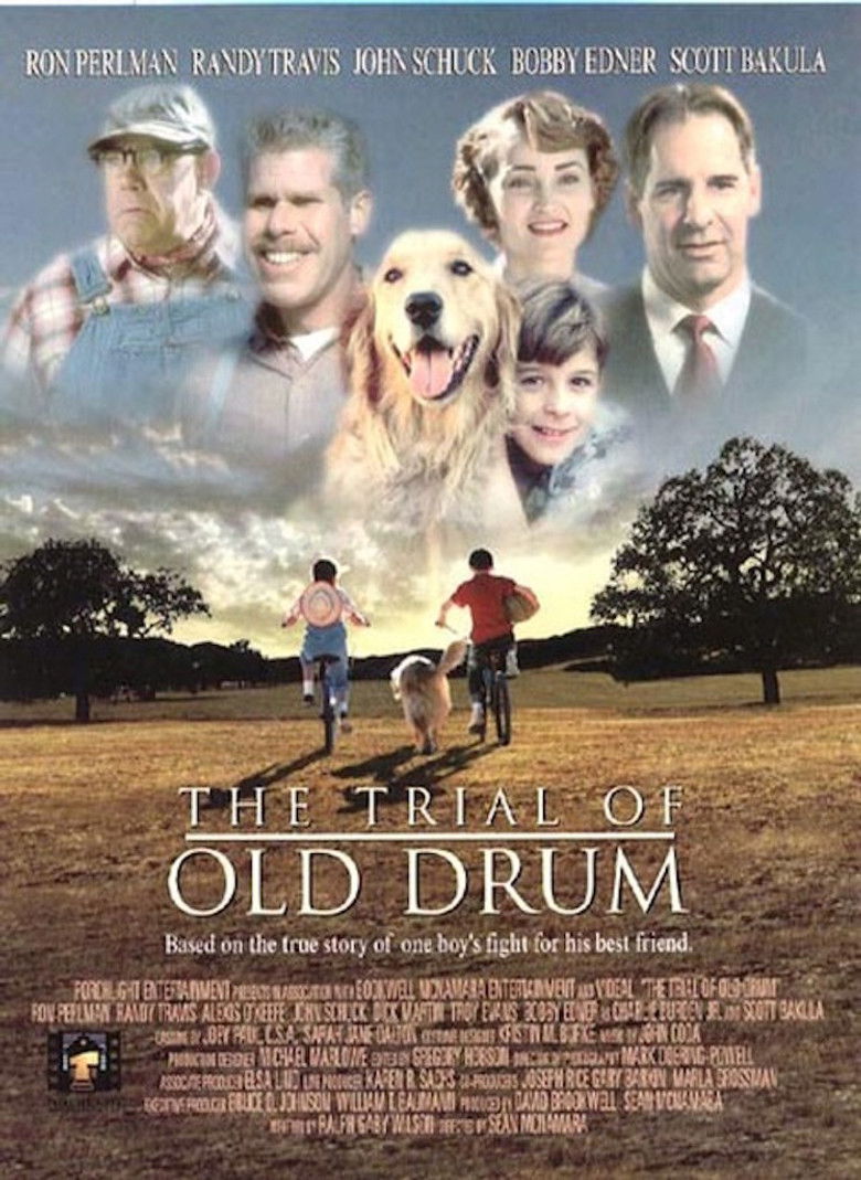 The Trial of Old Drum poster background