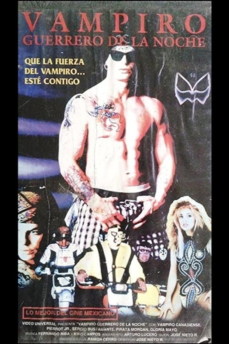 Vampiro: Warrior of the Night poster background