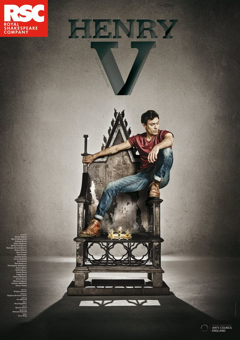 RSC Live: Henry V poster background
