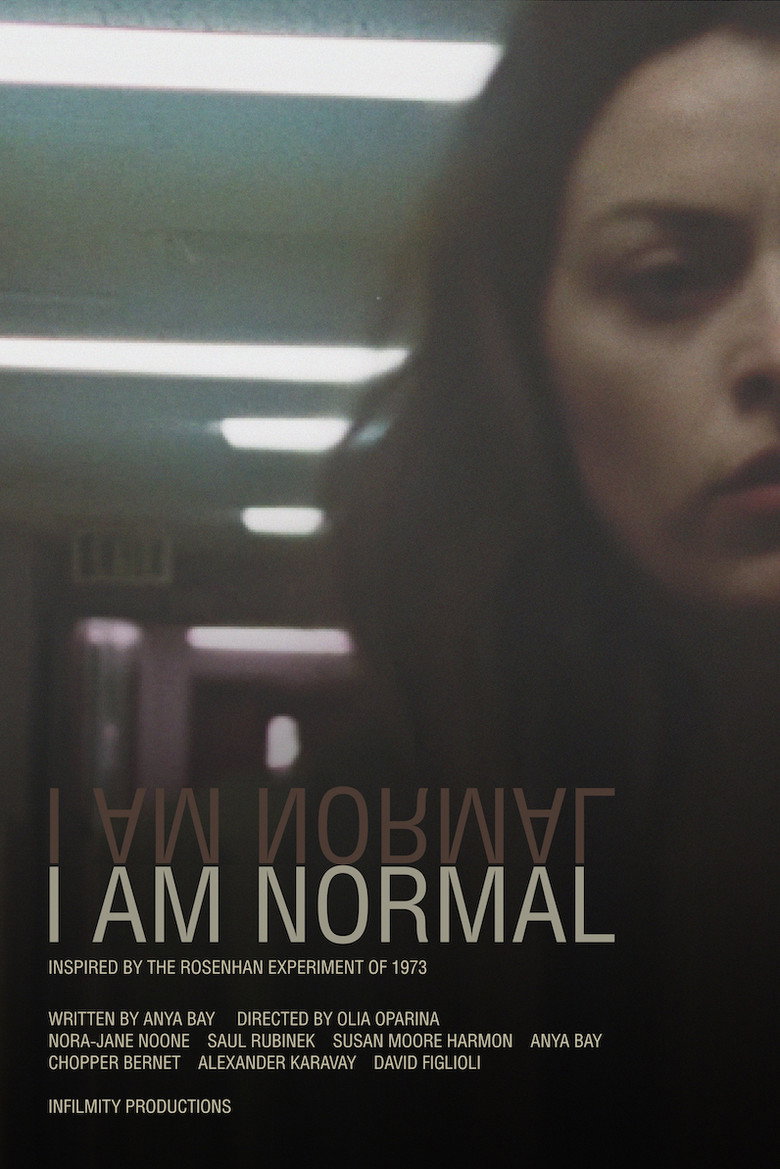 I Am Normal poster background