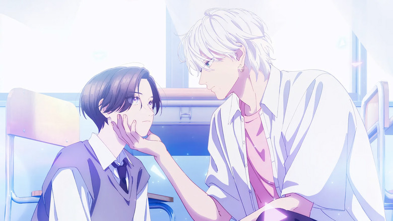 Kohaku Ichimura standing in the school hallway