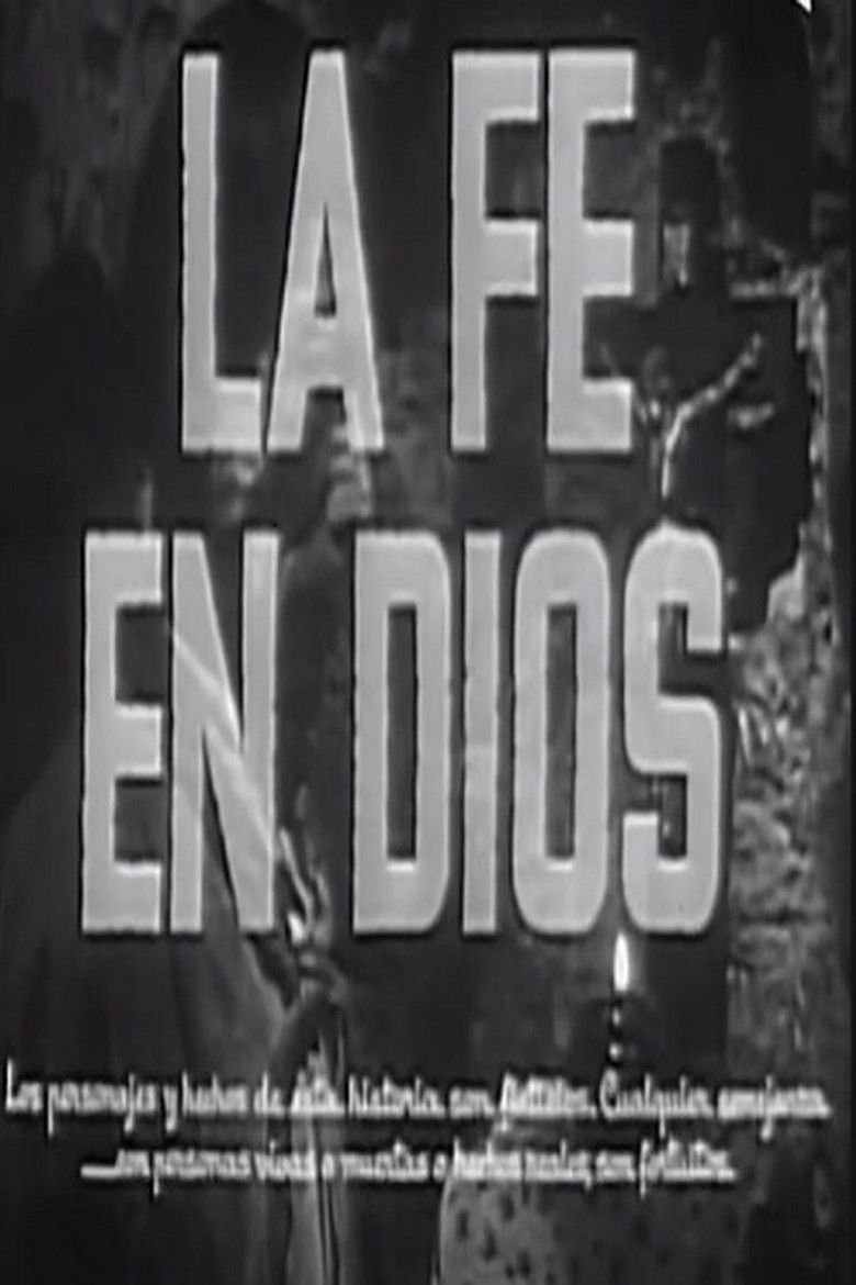 La fe en Dios poster background