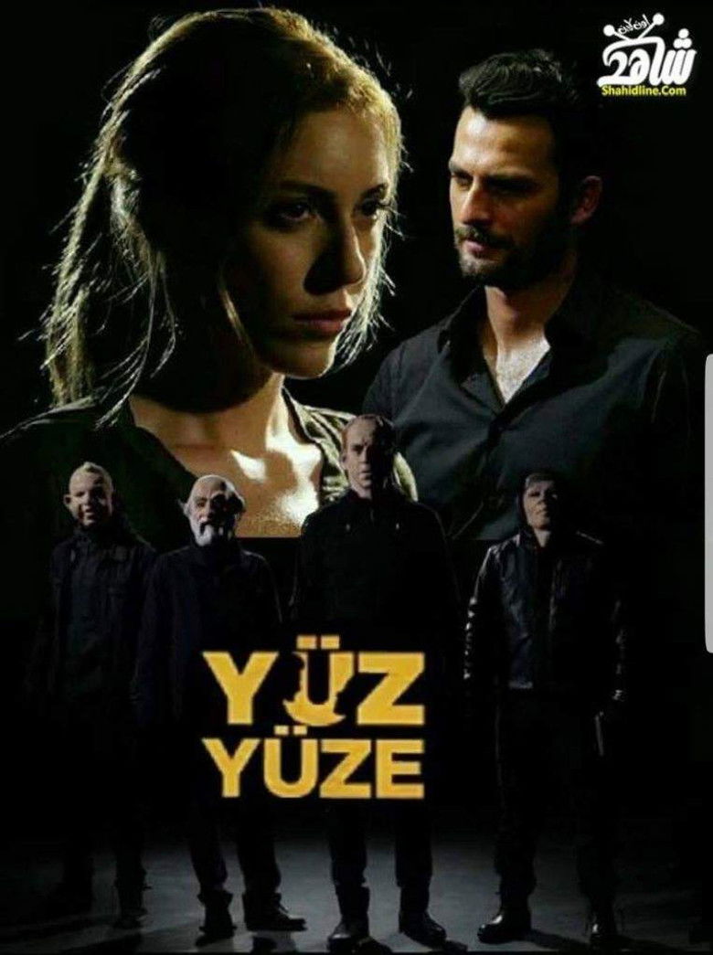 Yüz Yüze poster background