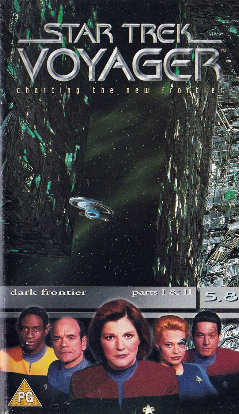 Star Trek: Voyager - Dark Frontier poster background