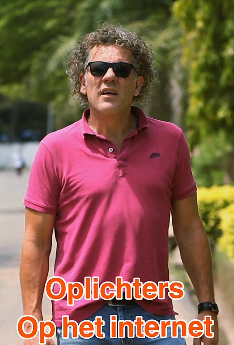 Oplichters op het Internet poster background