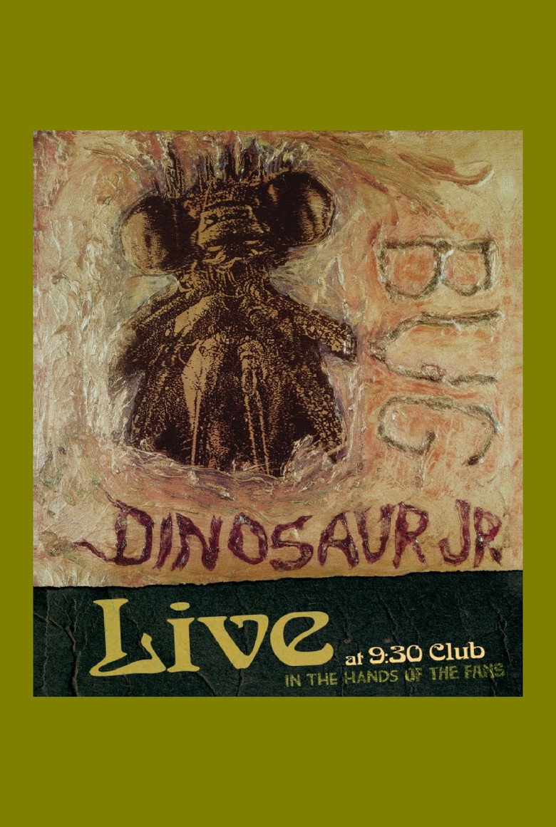 Dinosaur Jr: Bug Live at 930 Club poster background